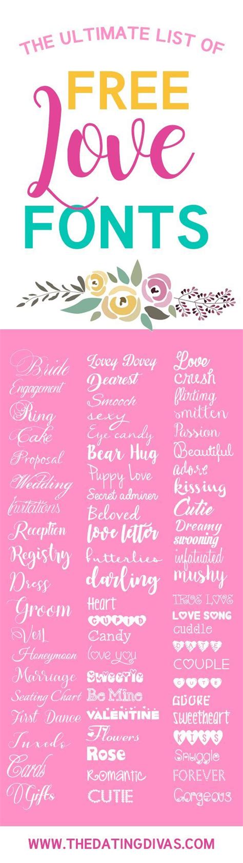 Fonts For Svgs Swirly Fonts Fonts Love Font Craft Fonts Silhouette