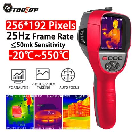 TOOLTOP ET692C Professional Thermal Imaging Camera 256 192 Handheld