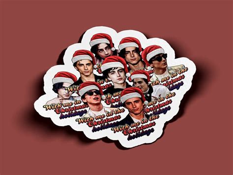 Timothée Chalamet Stickers BOGO 2 for the Price of 1 Etsy