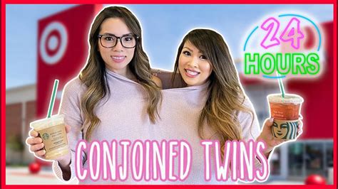 Conjoined Twin Challenge For 24 Hours Princess Squad Youtube