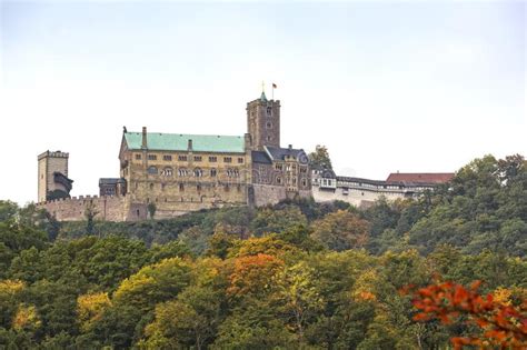 View To the Famous Wartburg Castle. Thuringia Stock Image - Image of luther, martin: 127474257