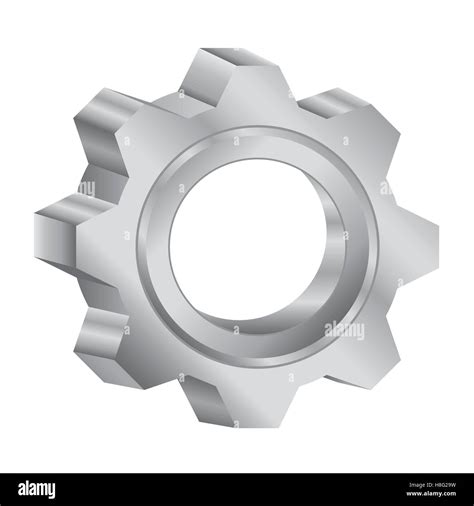 Gear Icon Vector Machine Wheel Background Collection Cogwheel