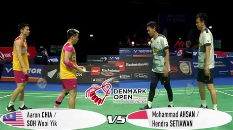 Mohammad Ahsan Hendra Setiawan Ina Vs Aaron Chia Soh Wooi Yik Mas