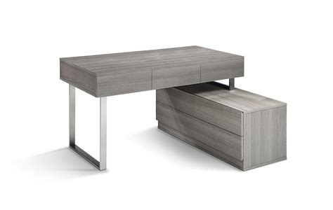 Modern Corner Desk with Shelves New York New York J&M-Furniture-KD12