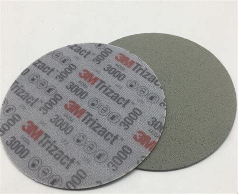 15pcsbox For 3m 02085 Trizact Hookit 6 Inch P3000 Grit Foam Disc