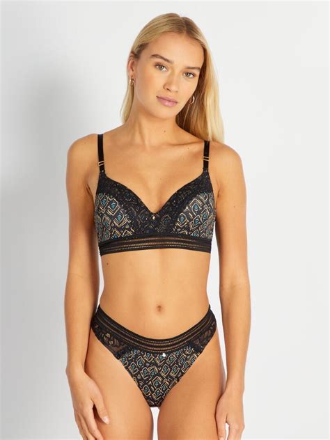 Beha Met Foampads Mojito Lingerie ZWART Kiabi 16 00