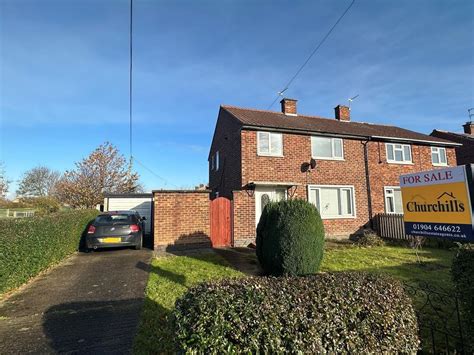 3 Bed Semi Detached House For Sale In Thanet Road York Yo24 £310 000