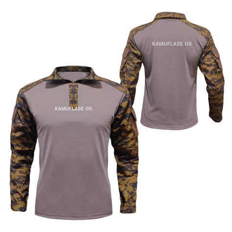 Baju Pramuka Kaos Bdu Loreng Pramuka Kaos Pramuka Tactical Raglan