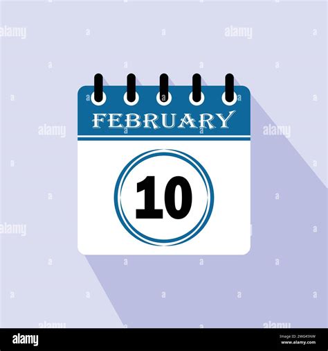 10 february 2024 Stock Vector Images - Alamy