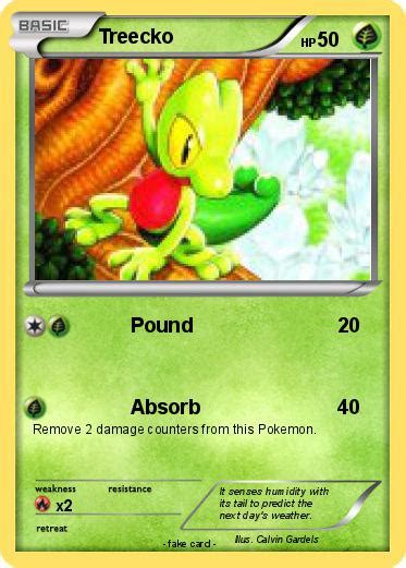 Pokémon Treecko 198 198 - Pound - My Pokemon Card