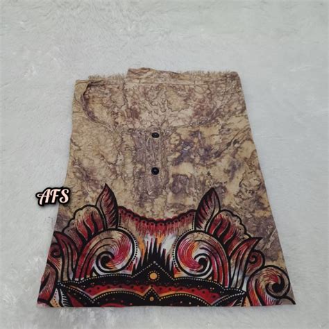 Jual Baju Bali Barong Abstrak Xxl Jumbo Premium Bahan Rayon Shopee