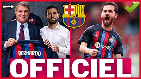 Bernardo Silva Au Fc Barcelone C Est Boucl Pour Millions