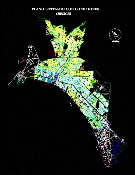 Chimbote Sectorized Peru Dwg Block For Autocad Designs Cad