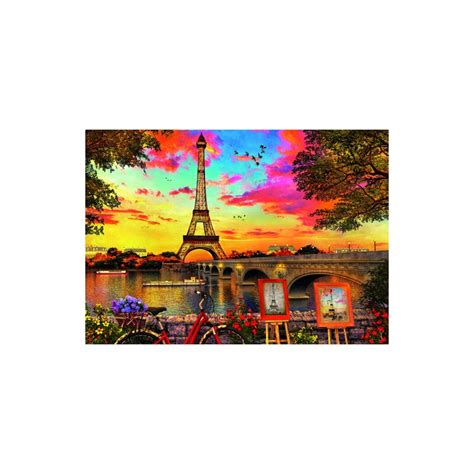 Sunset In Paris 3000 Piece Jigsaw Puzzle Bennetts Of Derby