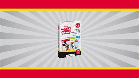 Disney Mickey Mouse Friends Quartett 4 In 1 ASS Altenburger Spielkarten