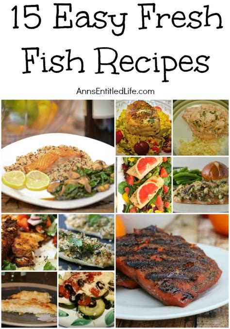 15 Easy Fresh Fish Recipes