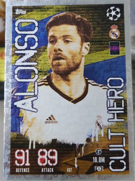 Match Attax Cult Hero Xabi Alonso Hobbies Toys Toys Games On