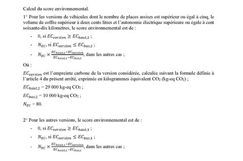 Nouveau bonus écologique les 6 critères qui vont compter