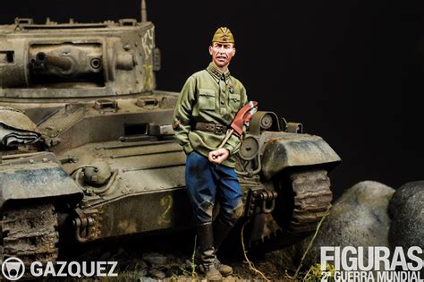 Soviet Tank Commander 1942 Joaquín García Gázquez Modelling Web