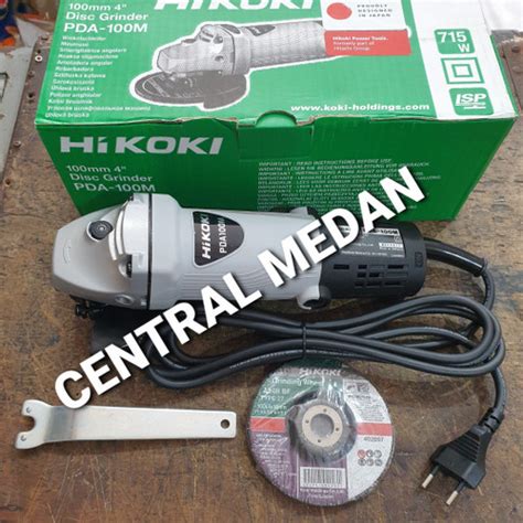 Jual MESIN GERINDA 4 HITACHI HIKOKI PDA PDA100M ANGLE DISC GRINDER