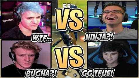 Tfue Vs Bugha Ninja Angry After Nick Eh Him Face Off Glitchcon