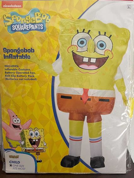 Disfraz Bob Esponja MercadoLibre