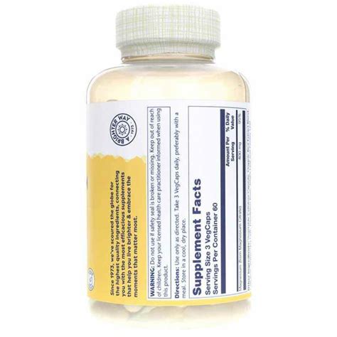 Magnesium Citrate 400 Mg, Solaray