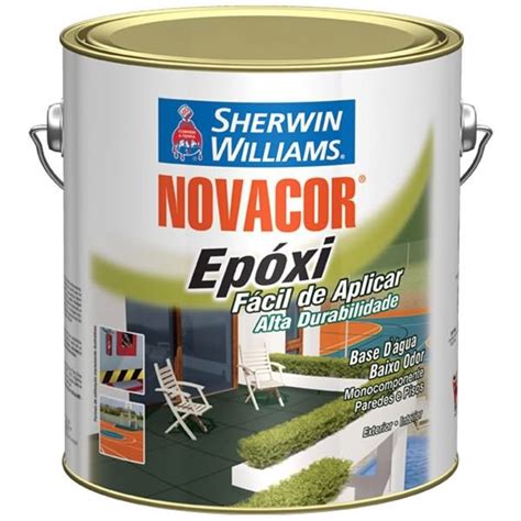 Tinta Ep Xi Brilhante Novacor Ep Xi Standard Cinza L Sherwin