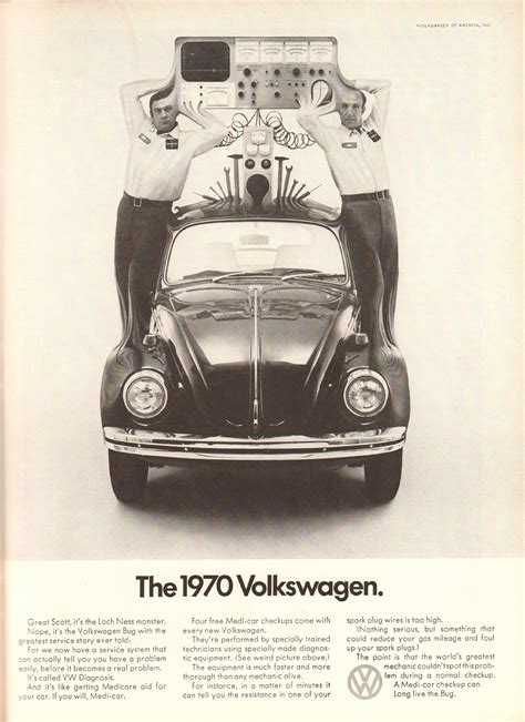 The 1970 Volkswagen Print Ads Hobbydb