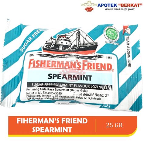 Jual Permen Fisherman S Friend Original 25 Gram Aneka Rasa Fishermen