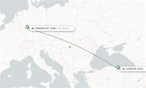 Direct Non Stop Flights From Samsun To Frankfurt Schedules