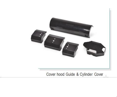 Textile Machinery Spare Parts Cover Hood Guide And Cylinder Cover For