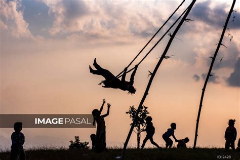 Dashain festival swing - IMAGE PASAL