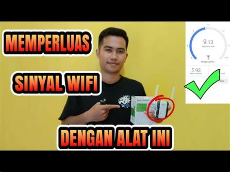 PENGUAT SINYAL WIFI REPEATER YouTube