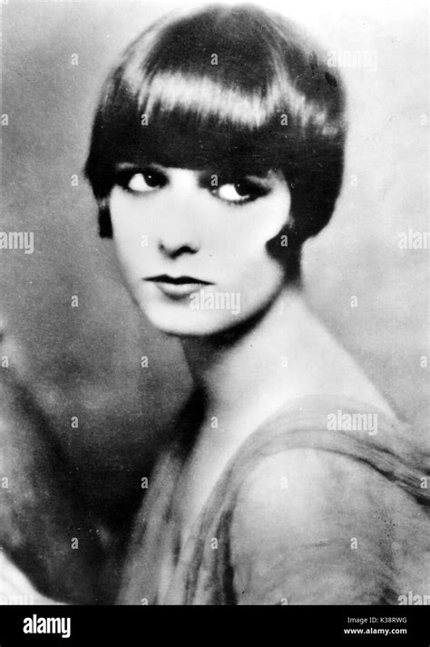 Louise Brooks Silent Film Actress Stock Photo Alamy