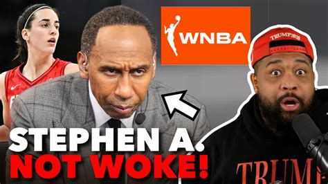 Stephen A Scorches Pro Black Wnba For White Shaming Caitlin Clark