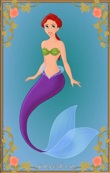 Ariel's daughter (mermaid form) by alkoko on DeviantArt