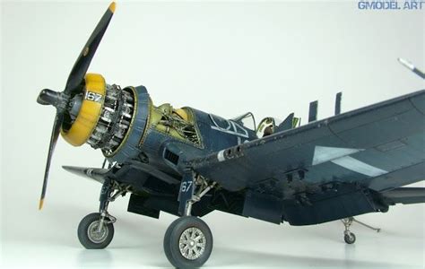 PART 2 Vought F4U 1D Corsair white 167 1 48 By Marek Vrzák GModel