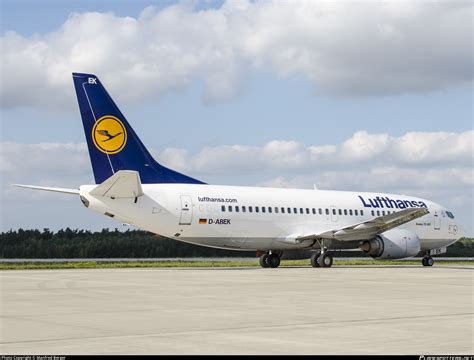 D Abek Lufthansa Boeing Photo By Manfred Berger Id