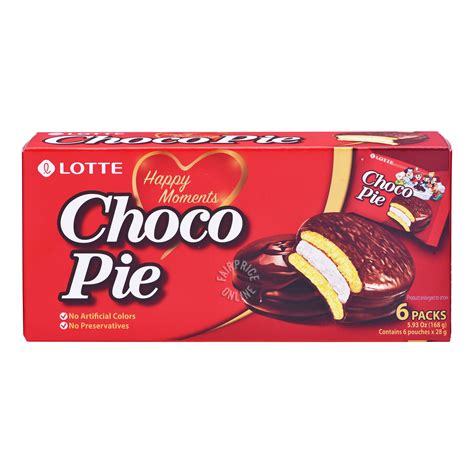 Lotte Happy Promise Choco Pie Ntuc Fairprice