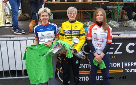 Cyclisme une victoire en féminine et des cadets en déplacement pour