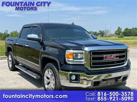 Used 2015 GMC Sierra 1500 SLT Crew Cab Short Box 4WD For Sale In