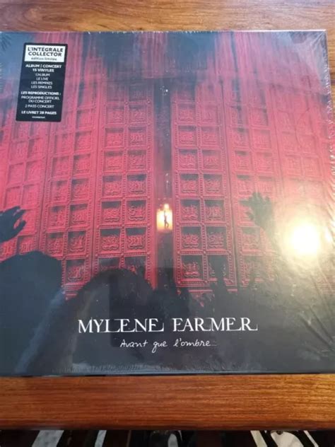 MYLENE FARMER COFFRET édition limitée Avant que L ombre 15 vinyles EUR