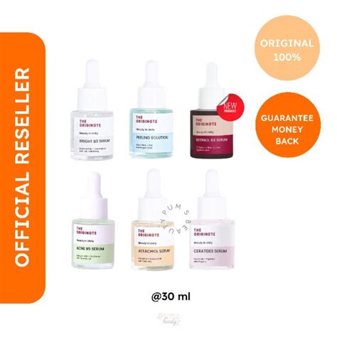 Jual The Originote Serum Bright B Acne B Ceratides Peeling