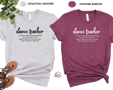 Dance Teacher Shirt Dance Shirt Dancer Shirt Dance Teacher Etsy