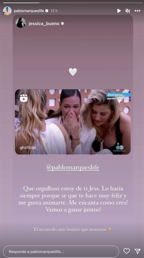 Pablo Marqués reaparece y lanza la promesa definitiva a Jessica Bueno
