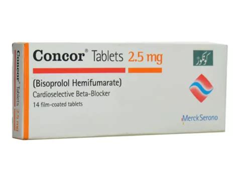 Concor Tablet 2 5mg Uses Side Effects Price In Pakistan Oladoc