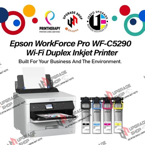 Epson Work Force Pro Wf C Wi Fi Duplex Inkjet Printer Lazada Ph