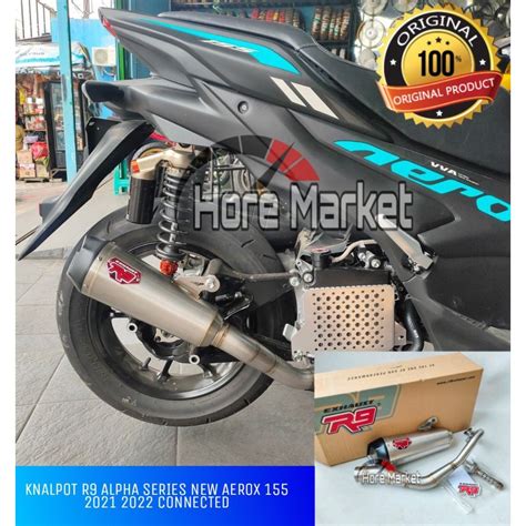 Jual Knalpot R Alpha Series New Aerox Cyber City