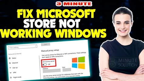 How To Fix Microsoft Store Not Working Windows Youtube